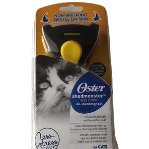 Oster shedmonster de-shedding tool for CATS / Eliminador de pelo suelto en gatos